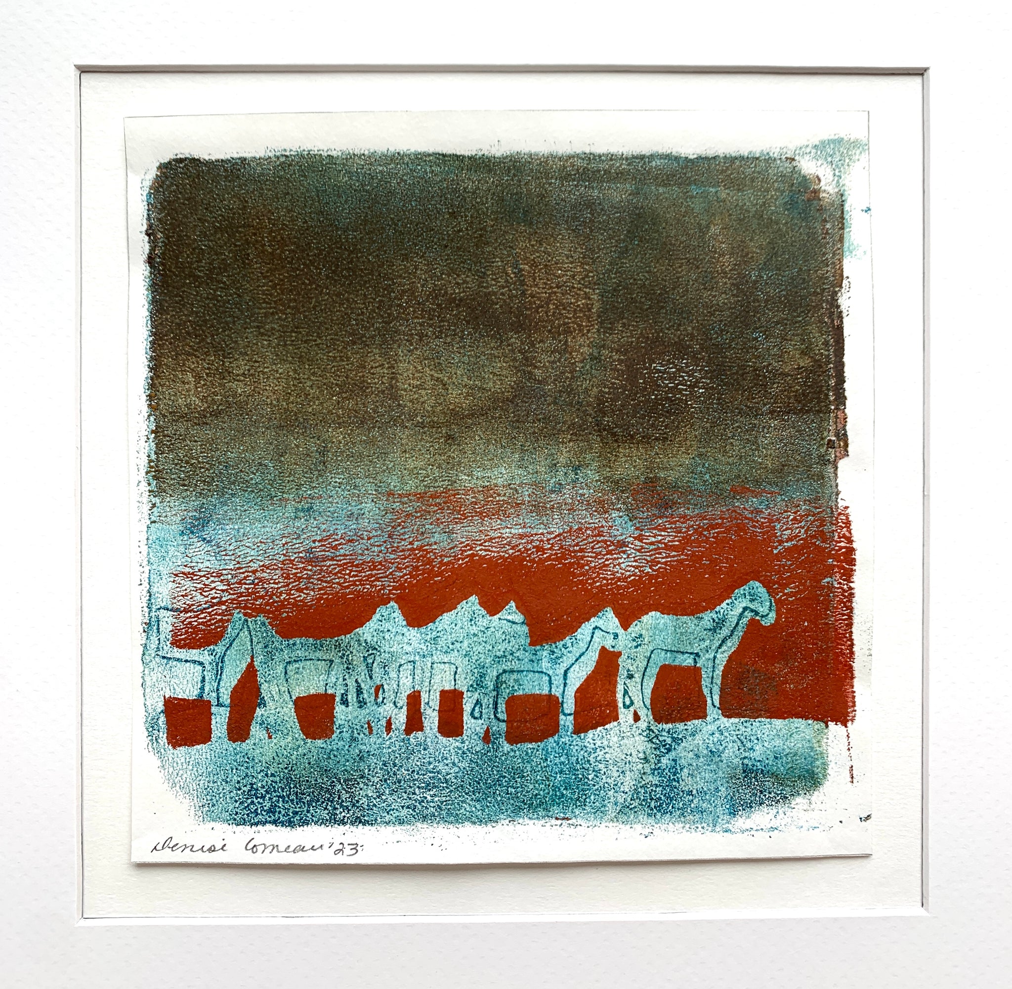 絵画 No.7 numéro 7 – Denise Comeau Painter | Printmaker